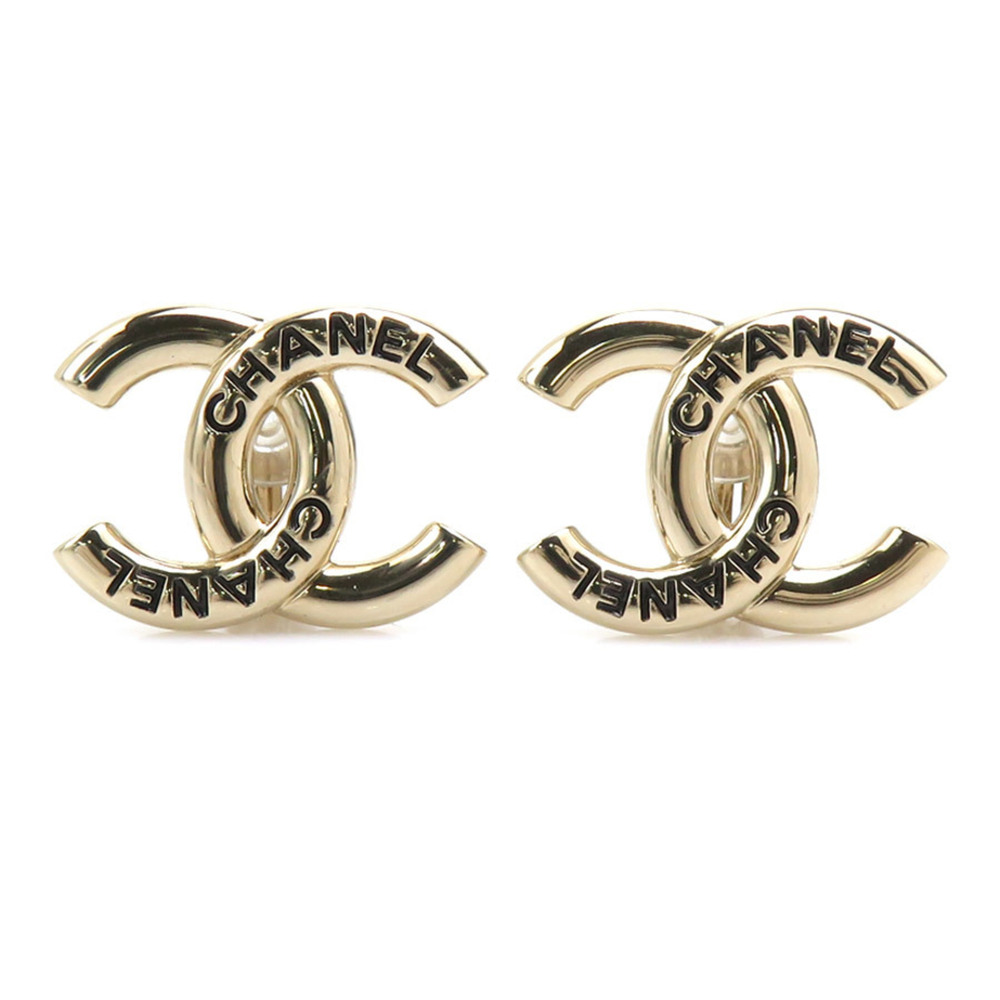 CHANEL Gold Earrings - Picture 1 of 5